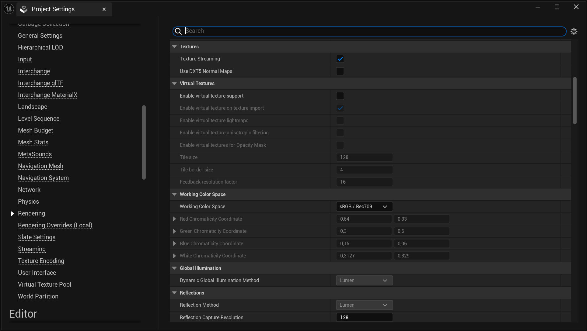 Optimizing Unreal Projects for Mobile - Rendering Settings - Textures