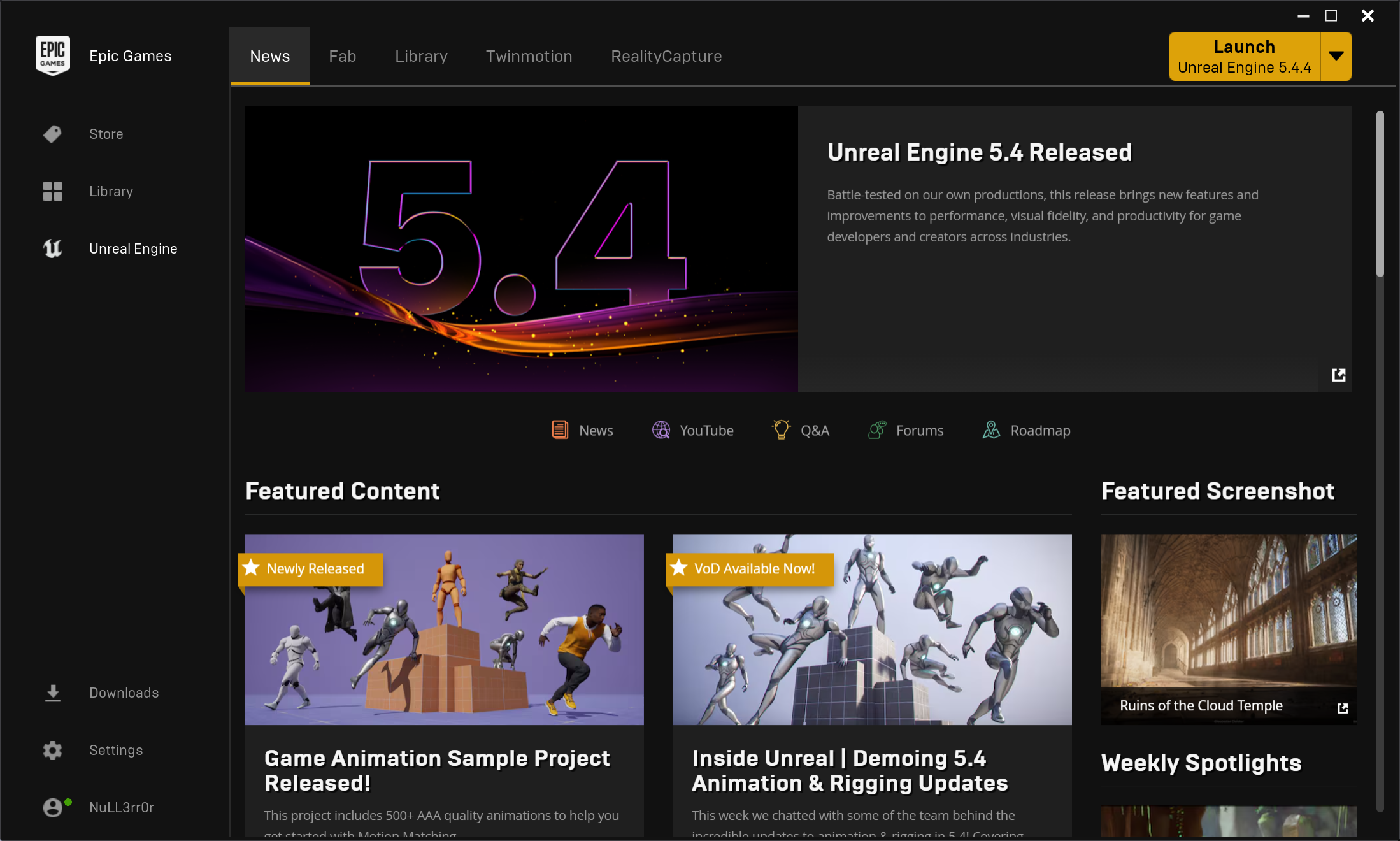 Plugin installation via the Epic Games Launcher - The Unreal Engine home in the Epic Games Launcher Plugin installation via the Epic Games Launcher - The Unreal Engine home in the Epic Games Launcher