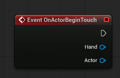 Blueprint Event OnActorBeginTouch