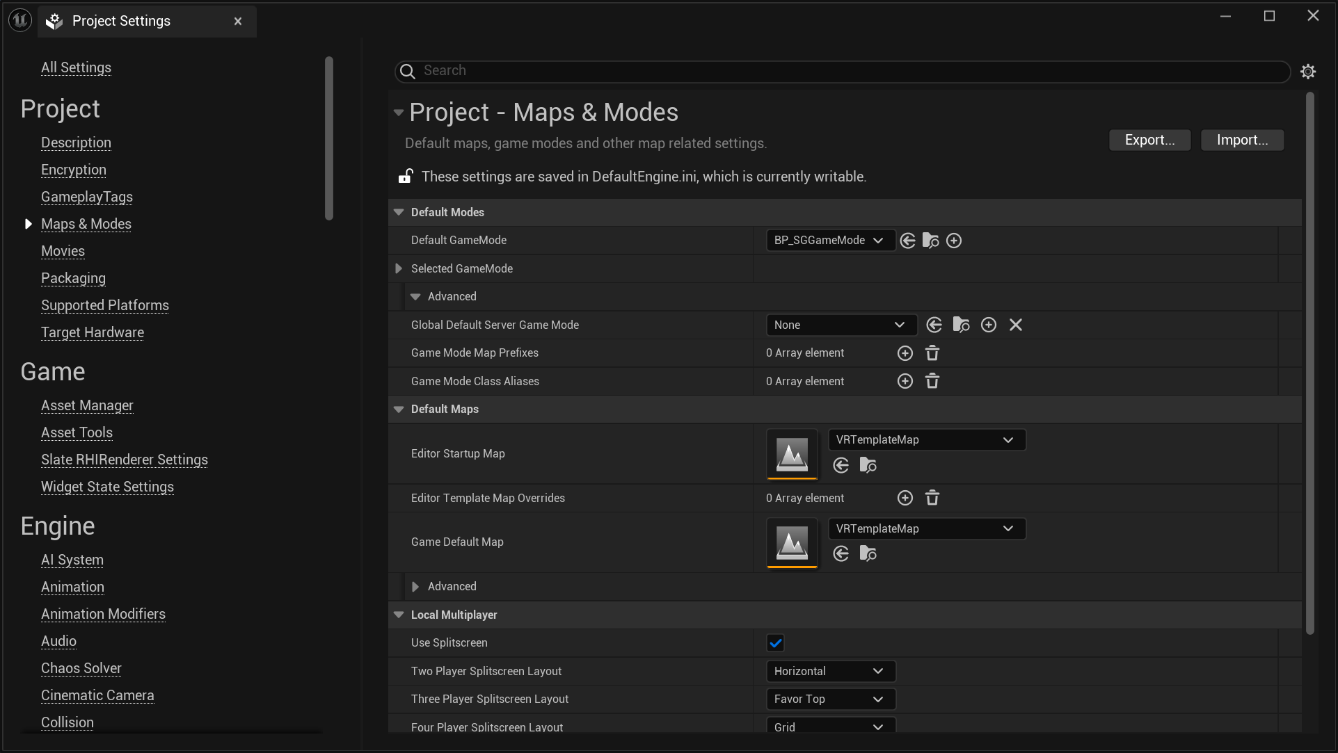 Extending SGGameModeBase - Setting the default class BP_SGGameMode Extending SGGameModeBase - Setting the default class BP_SGGameMode