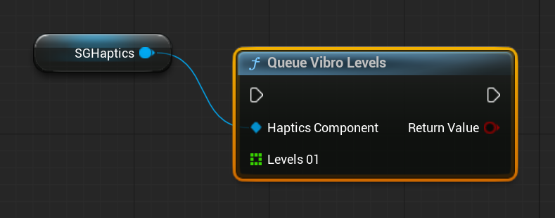 SGHapticsComponent - Blueprint function: Queue Vibro Levels SGHapticsComponent - Blueprint function: Queue Vibro Levels