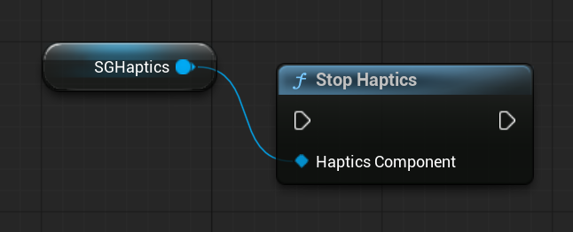 SGHapticsComponent - Blueprint function: Stop Haptics SGHapticsComponent - Blueprint function: Stop Haptics
