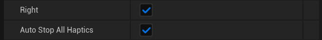 SGHapticsComponent - Exposed Blueprint properties accessible via the Details panel SGHapticsComponent - Exposed Blueprint properties accessible via the Details panel