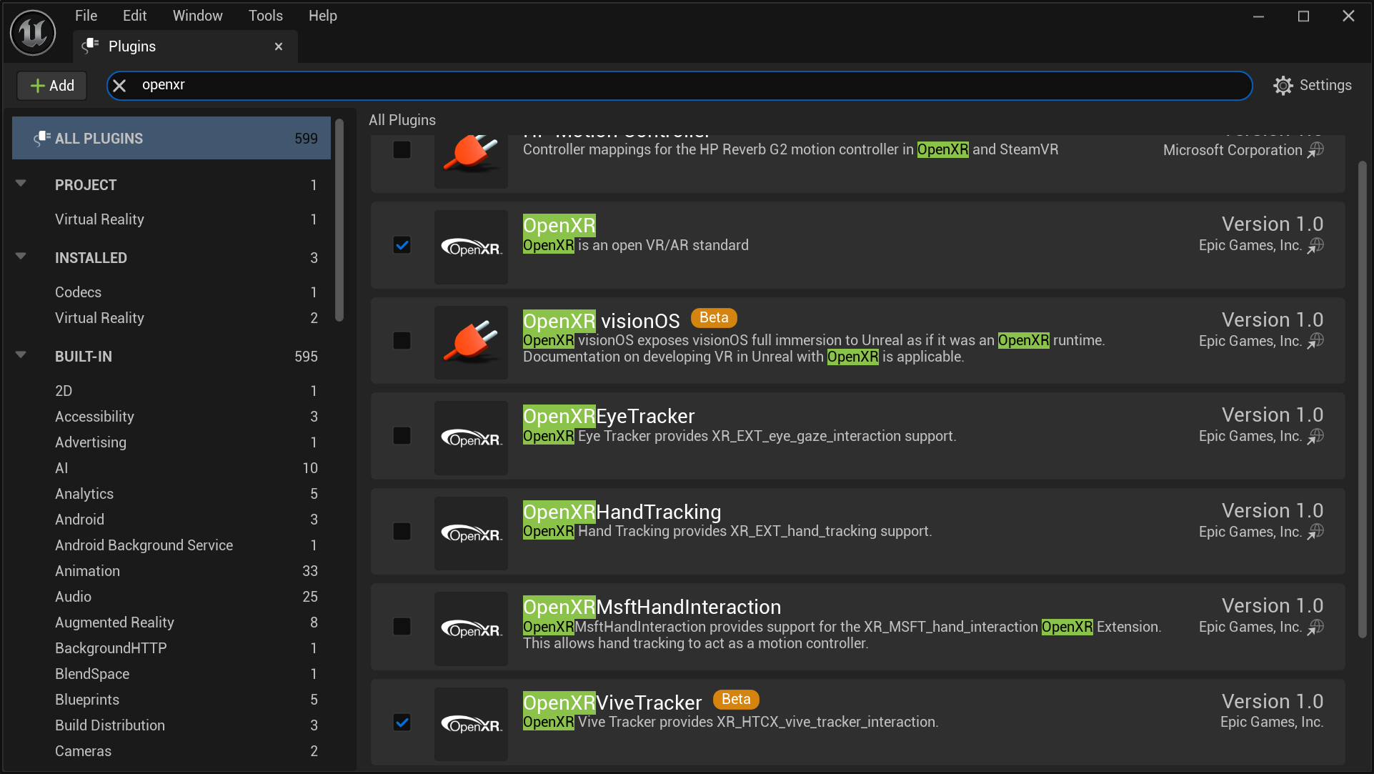 Enabling XR_EXT_hand_tracking OpenXR Extension on VR Headsets in PCVR Mode - Enabling OpenXRViveTracker Plugin